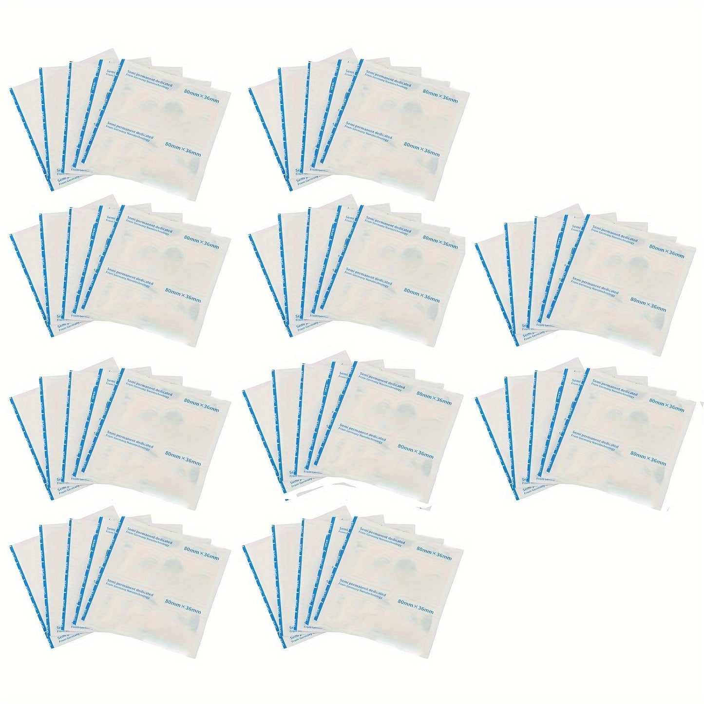 Disposable Plastic Eye, For Microblading 50pcs Eyebrow Tattoo Protection Waterproof Tape Eyebrow Tattoo Aftercare Paste Tattoo Supp