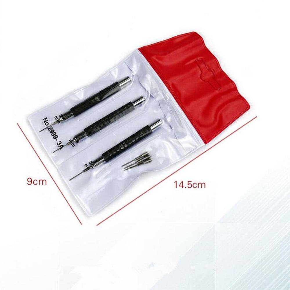 3pcs Alloy Watch Band Strap Bracelet Link Pin Remover 3 Needles Pin Punch Watch Link Spring Bars Adjuster Watchmaker Repair Tool Accessories