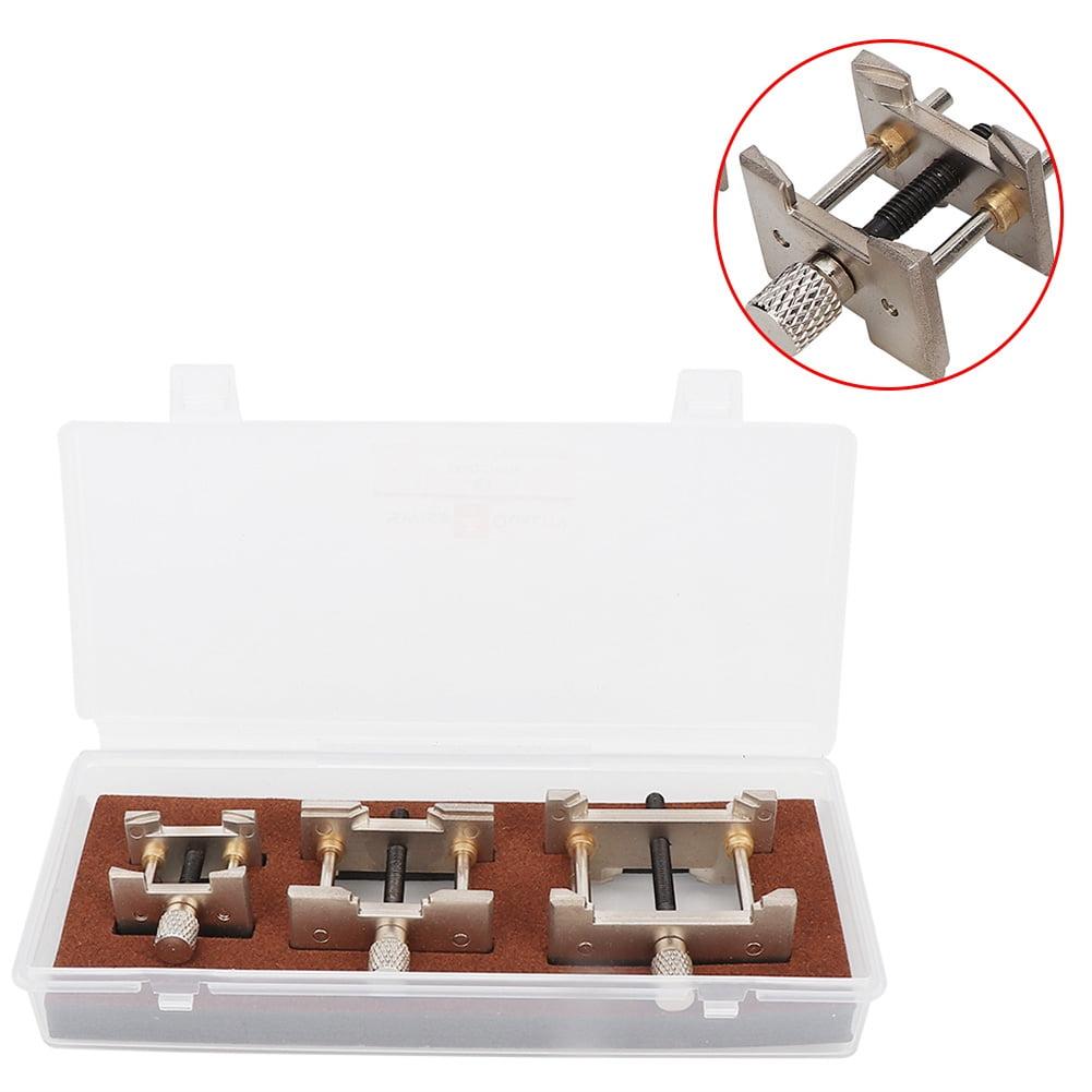 3pcs/Set Metal Watch Movement Fixed Base Holder Watchmaker Accessory Repairing Tool