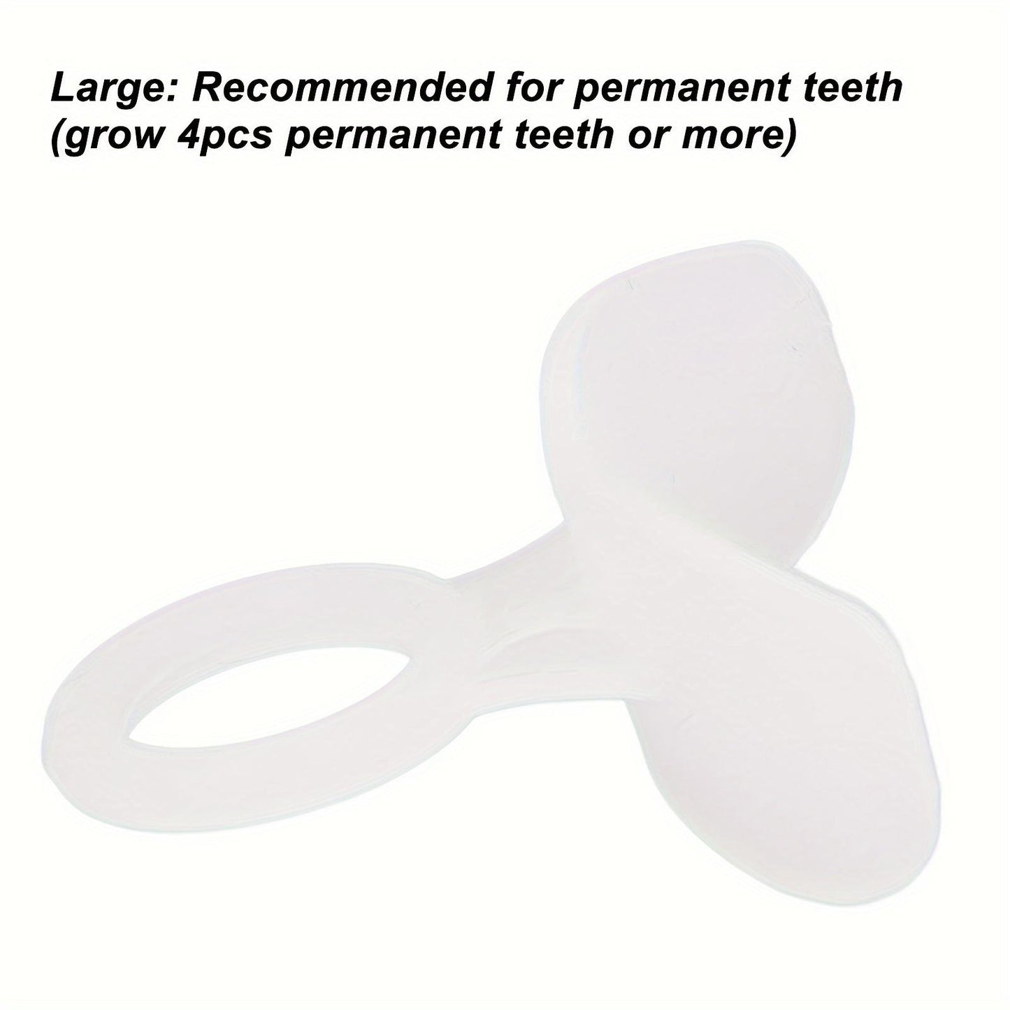 1pc Stop Biting Lip Corrector Improve Oral Habit Correct Facial Muscle Training Mouth Breathing Corrector