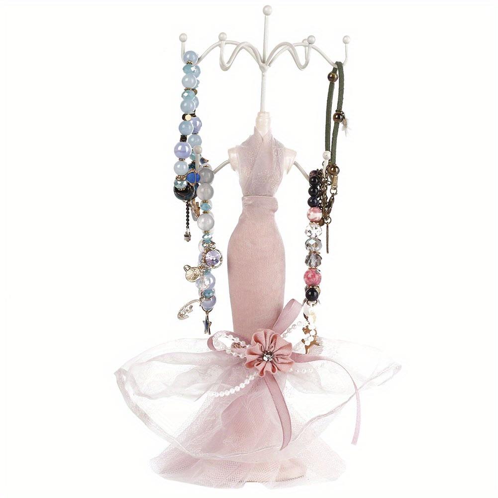 Model Dress High Heeled Shoes Earring Necklace Ring Jewelry Holder Stand Display