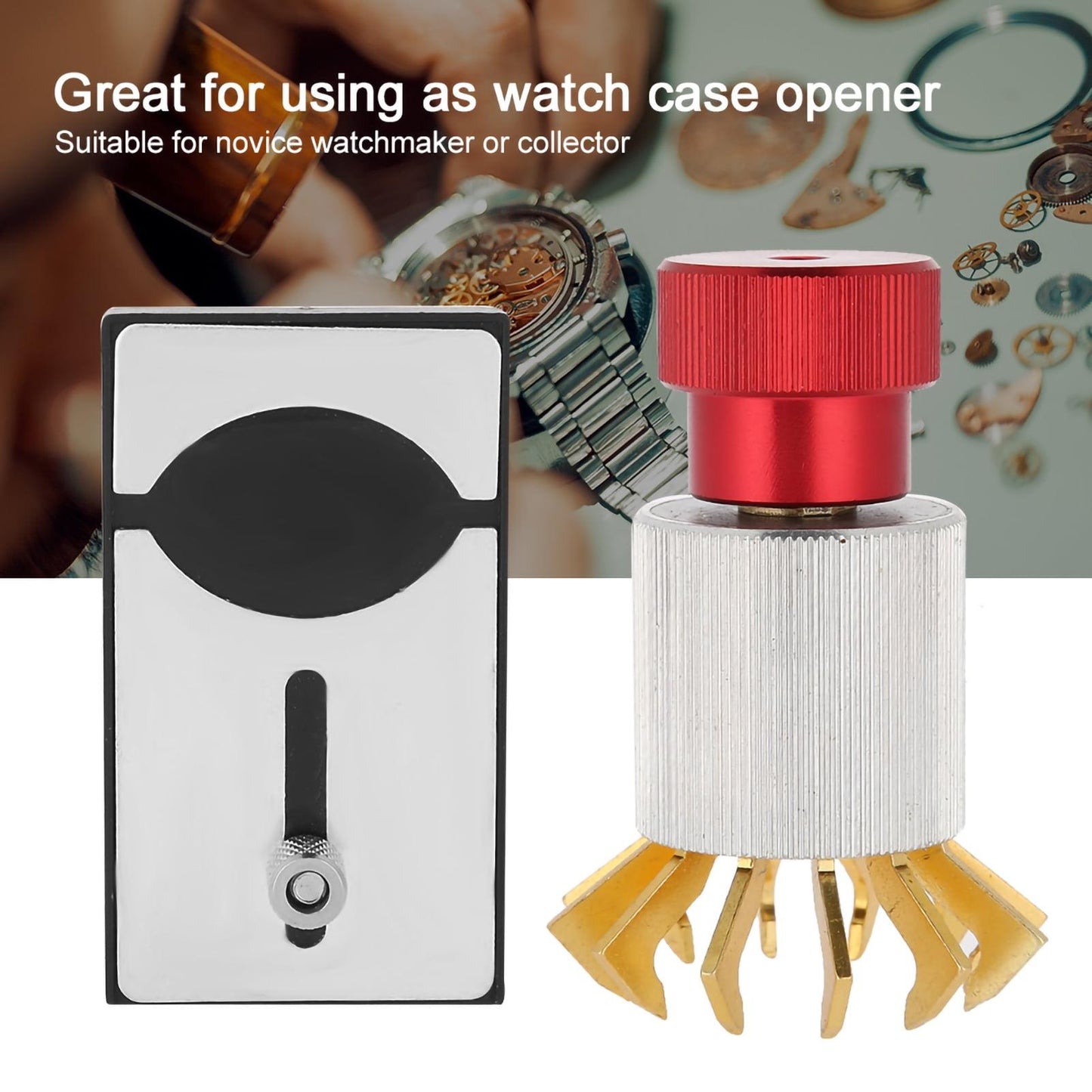 Watch Case Opener,Watch Crystal Lift Case Removing Opener Watch Glass Replace Repair Tool,Watch Case Remover Professional Watch Crystal Lift Case Removing Opener Watch Glass Replace Repair Too