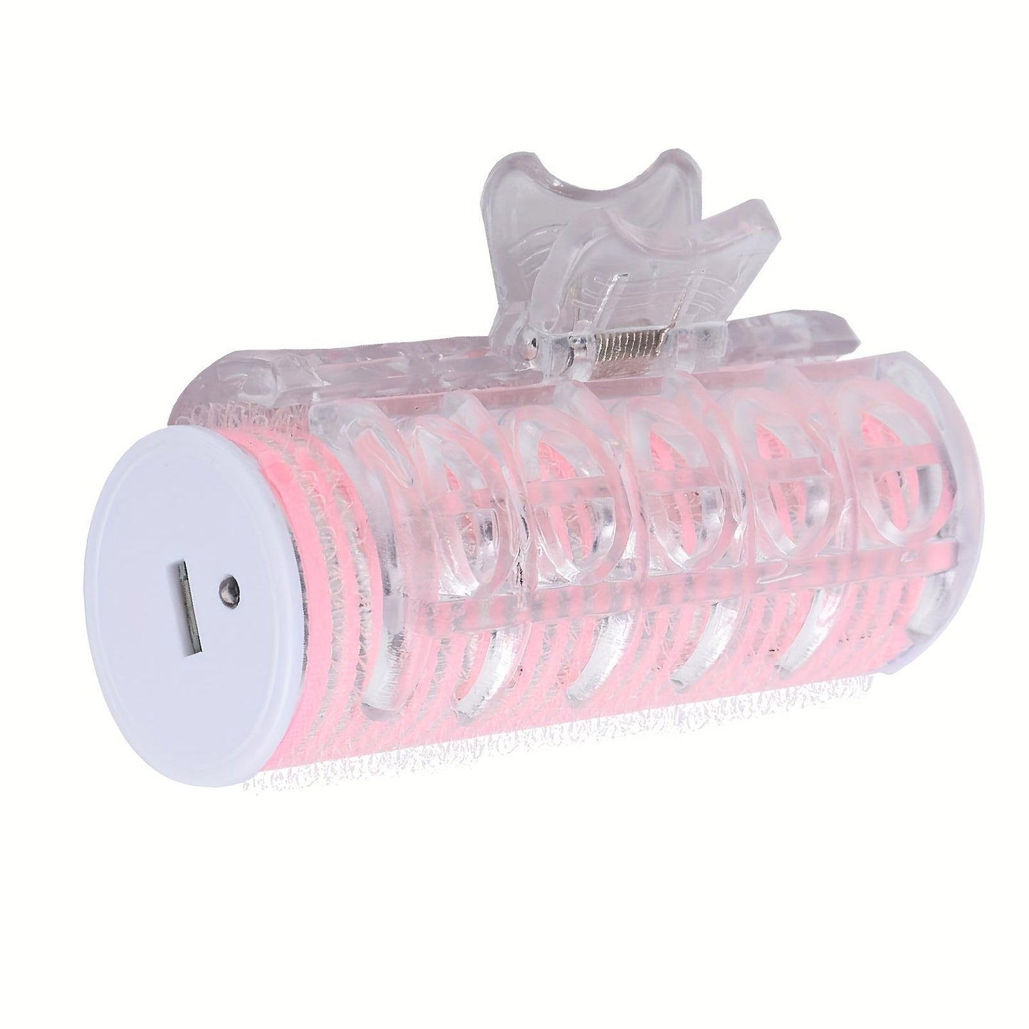 Fdit USB Portable Hair Roller Hair Rollers Curlers Spiral Curls Bangs Curling Hair Styling Tool Mini Electric Hair Curler DIY Hairdressing Tool Women Styling Tools (Pink)