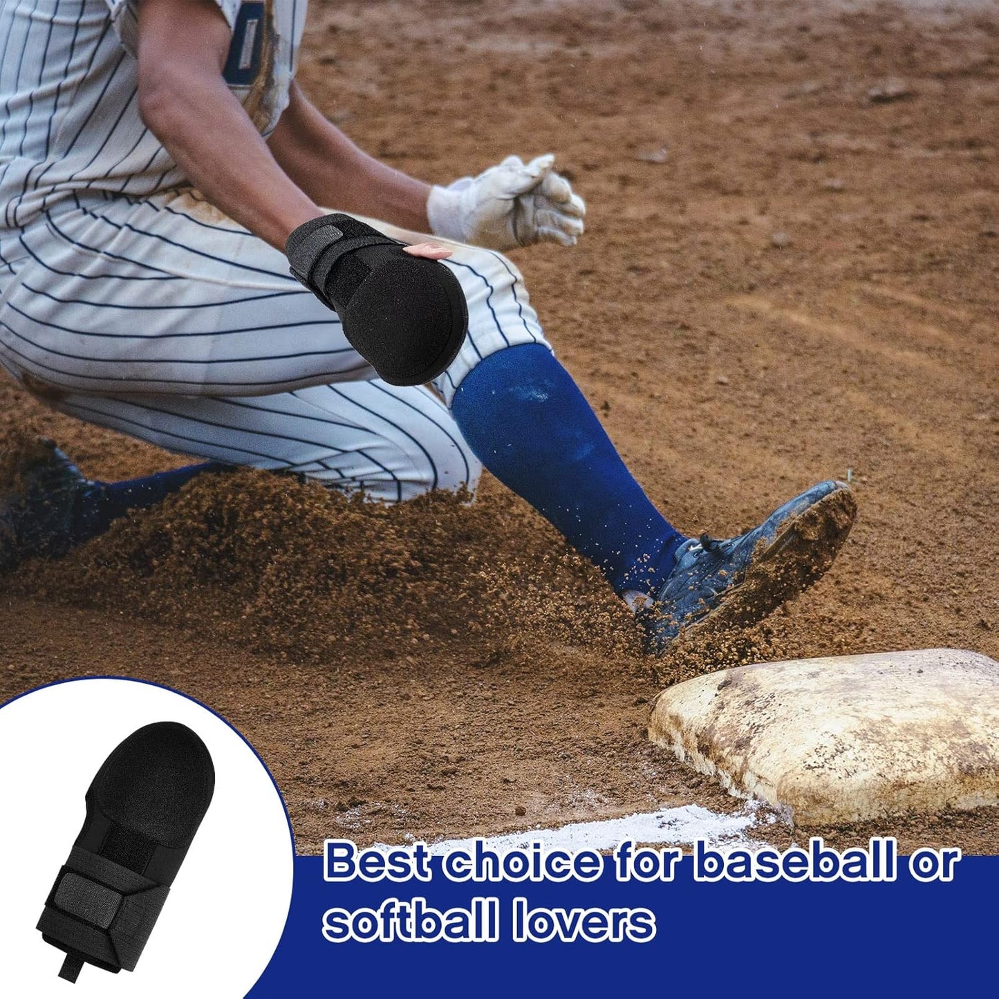 Hungdao Baseball Sliding Mitt Individually Design Sliding Glove for Youth Adult Baseball Softball Gear Hand Protection