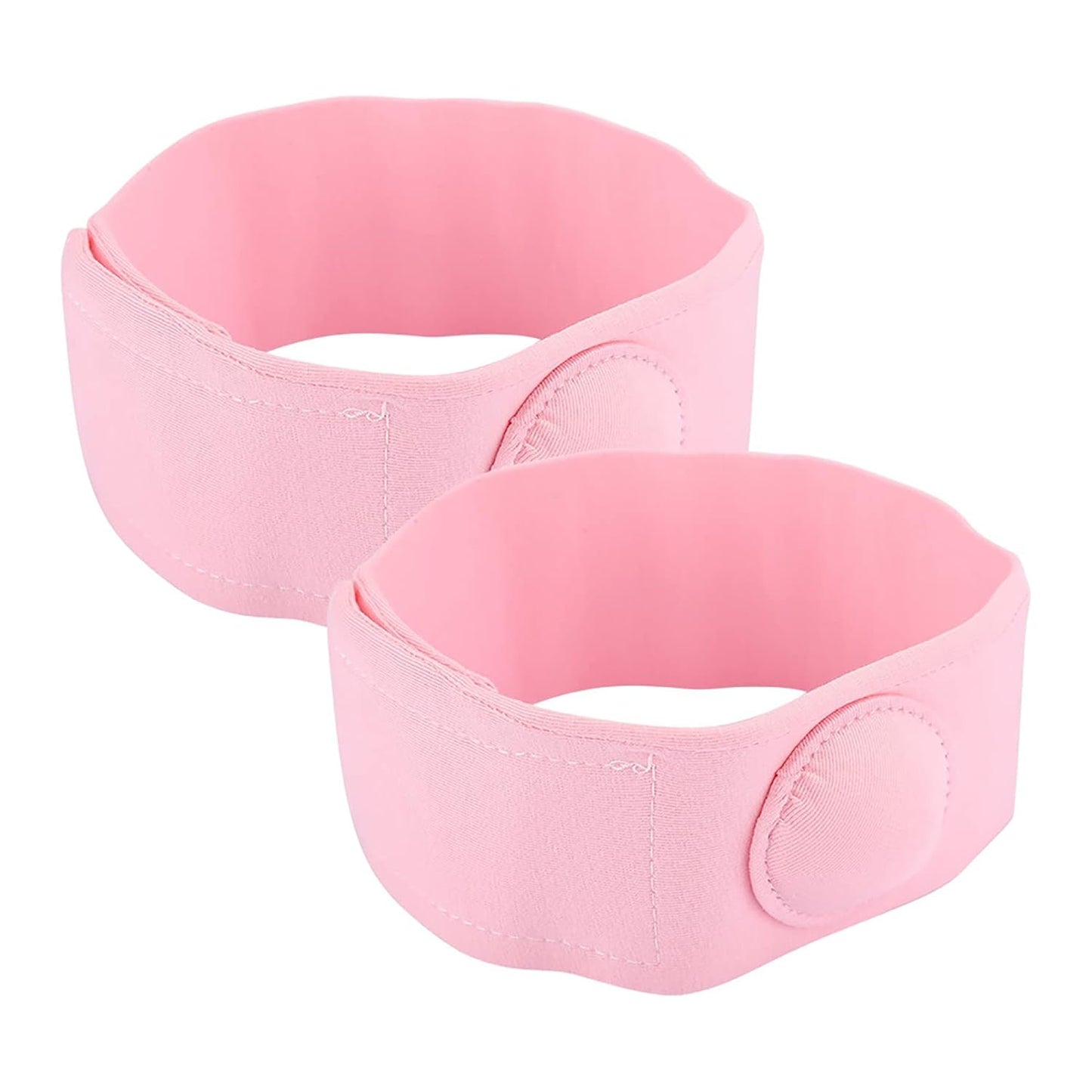 2pcs Umbilical Hernia Belt for Babies pink Baby Hernia Belt, Belly Button Hernia Belt Baby Hernia Belt Hernia Therapy Treatment Children Infant Umbilical Hernia Belt Baby Belly Button Band