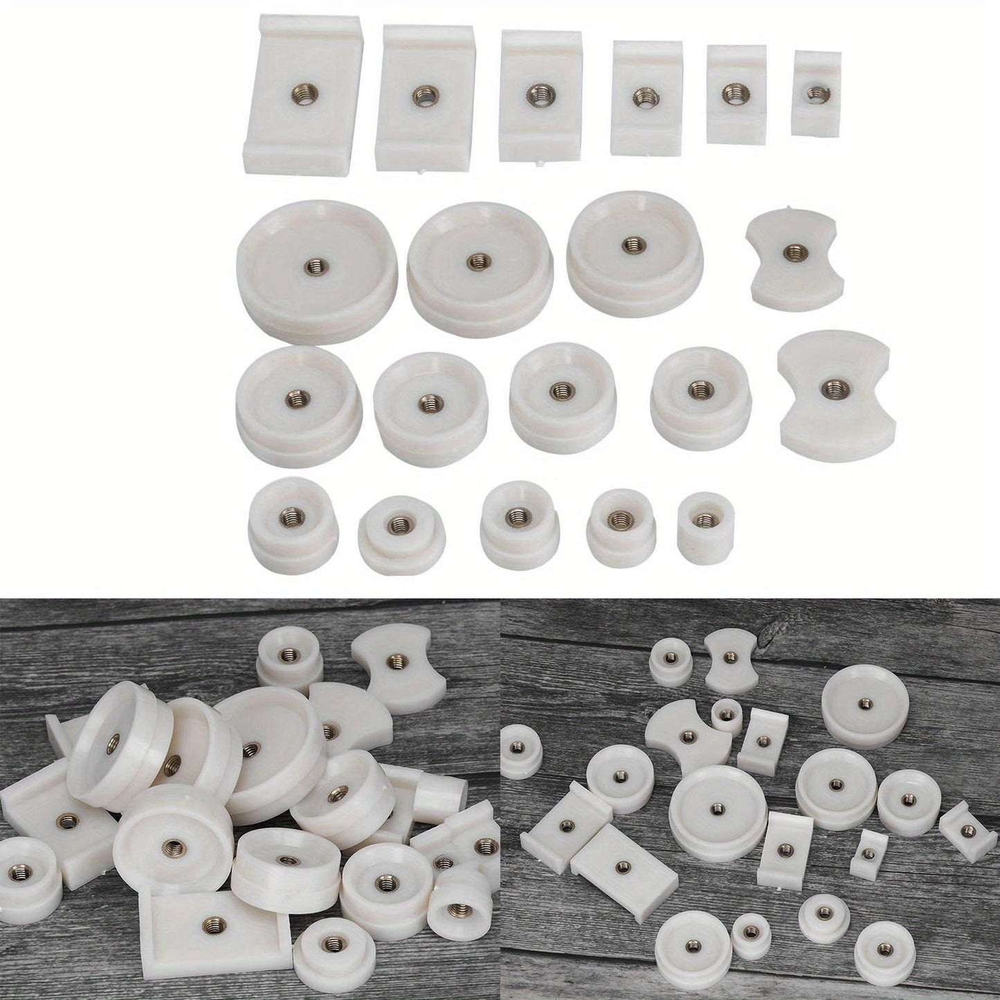 Professional Watch Repair Tool Capping Machine Accessories Back Case Press Dies 20 Pcs