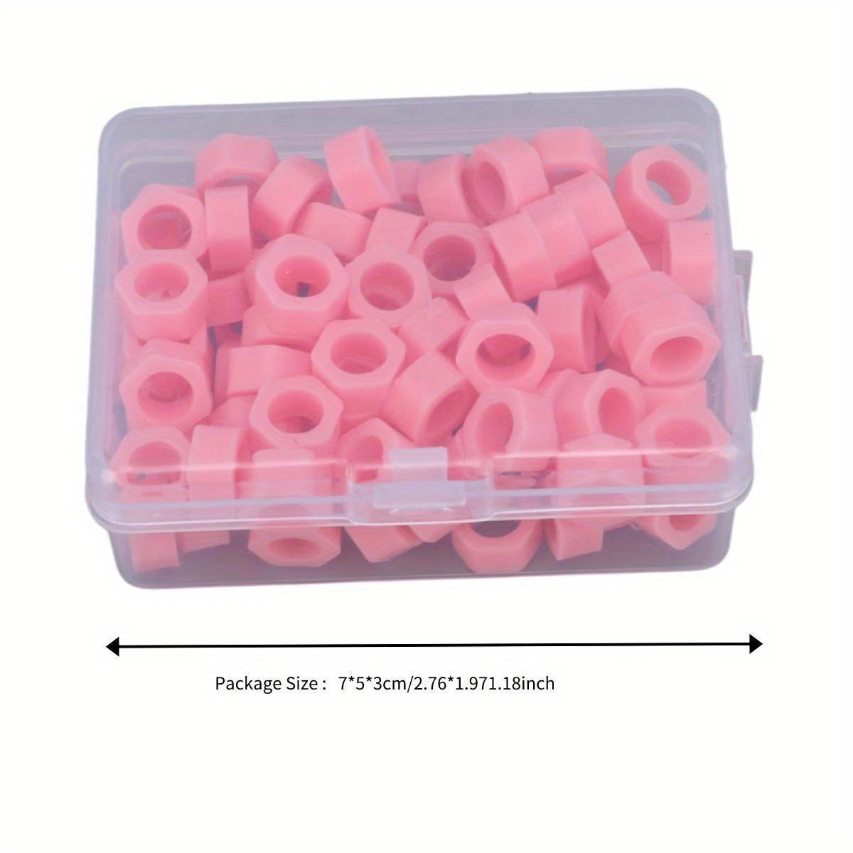 100pcs Plastic Color Bands For Instruments Identification Autoclavable. The small size and lightweight design makes them easy to use, wonderful and practical dental tools.