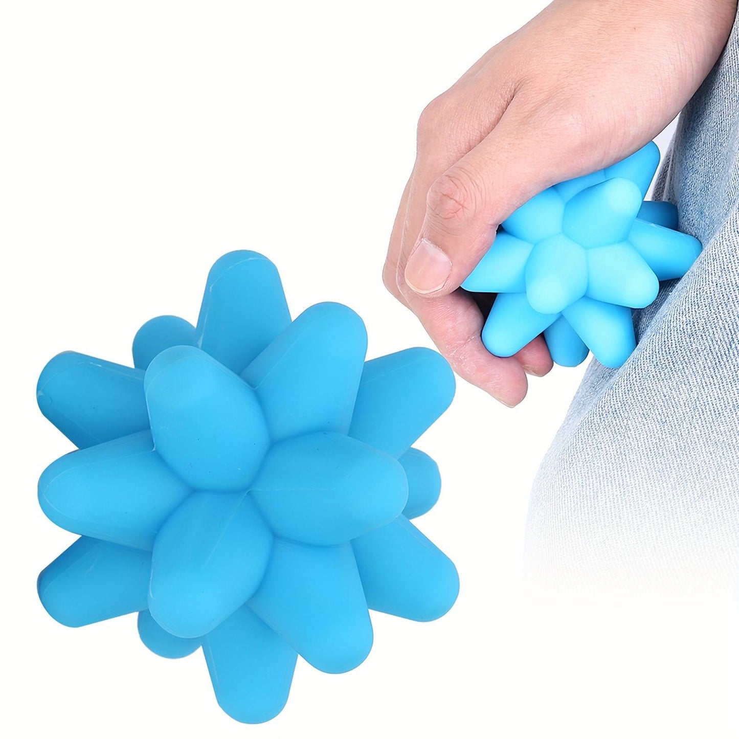 2 Colors Acupoint Massage Ball Muscle Release Deep Tissue Massage Silicone Fitness Ball