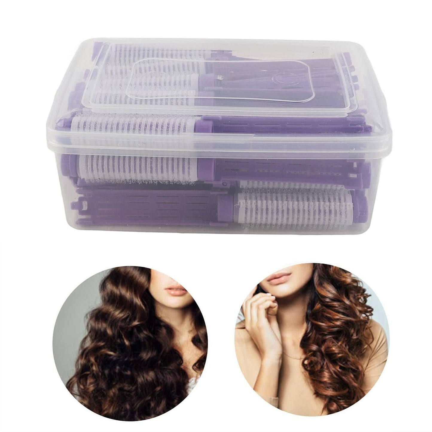 20pcs Hair Perm Rods Set - Curling Rollers for Salon-Quality Hairdressing at Home