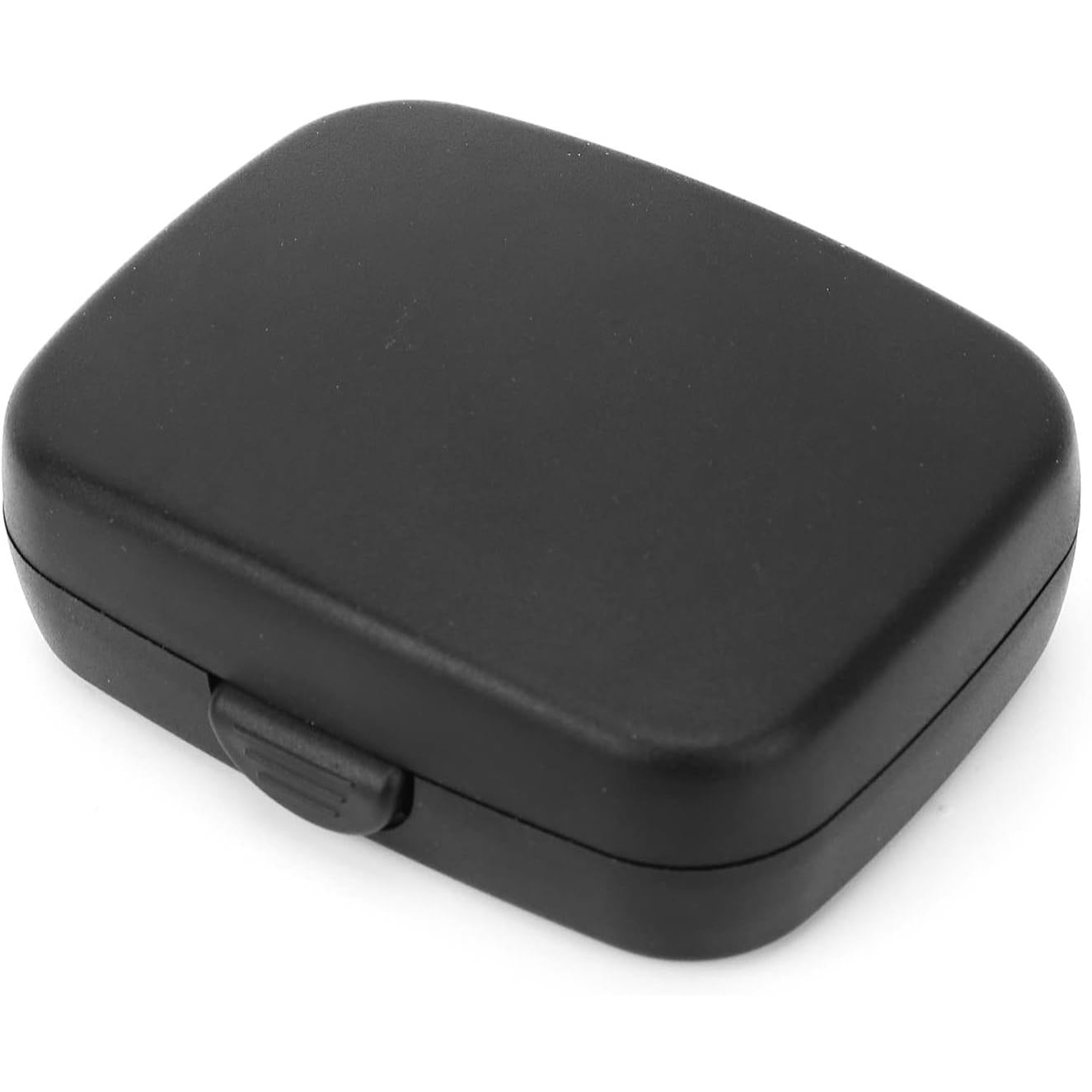 Portable Hard Case, Behind The Ear Drop Resistance BehindtheEar Storing Aids Protection, Waterproof Protective Storage Box Black for Outdoor Travel