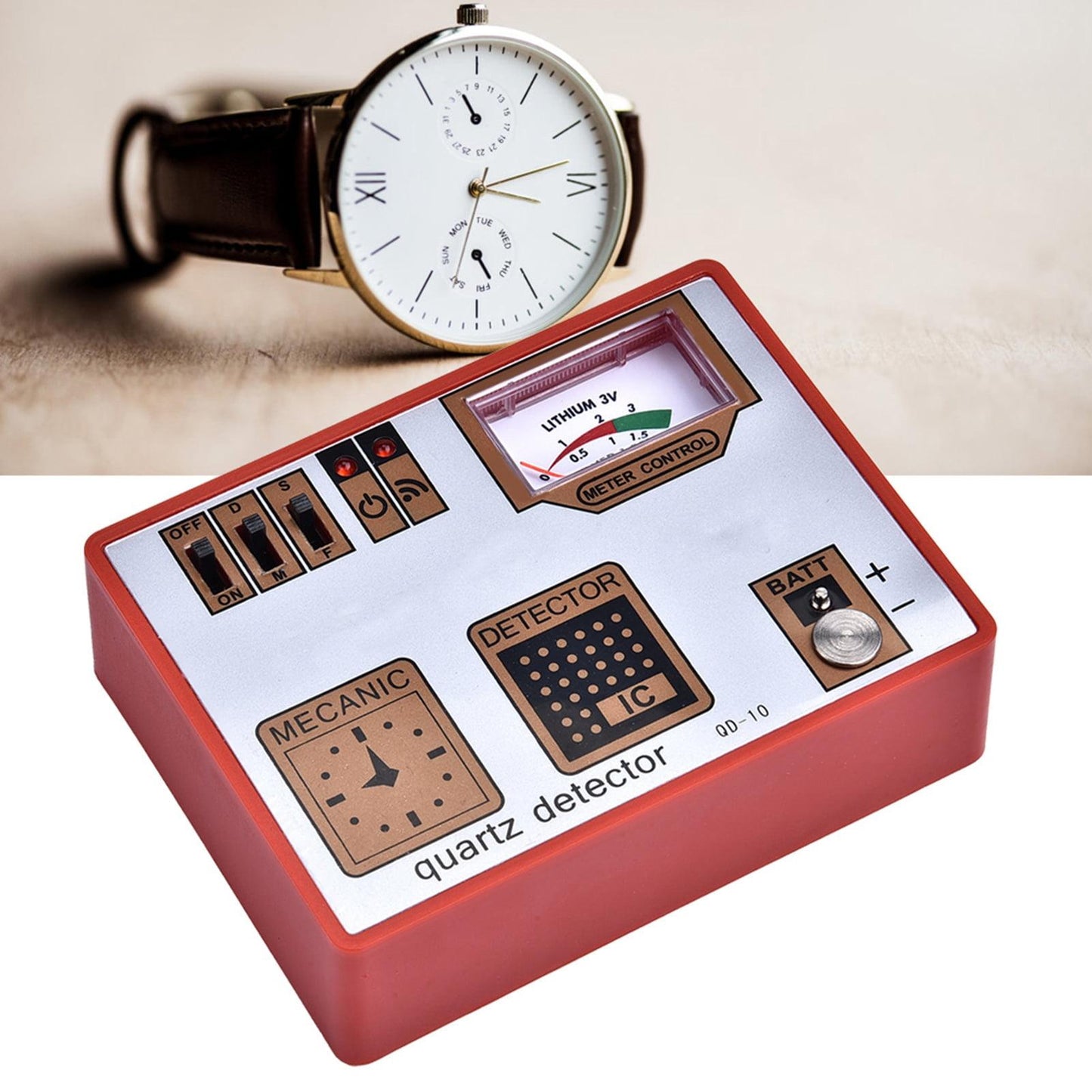 Demagnetizer Timegrapher Watch Demagnetization/Battery Measure/Pulse/Quartz Tester Machine