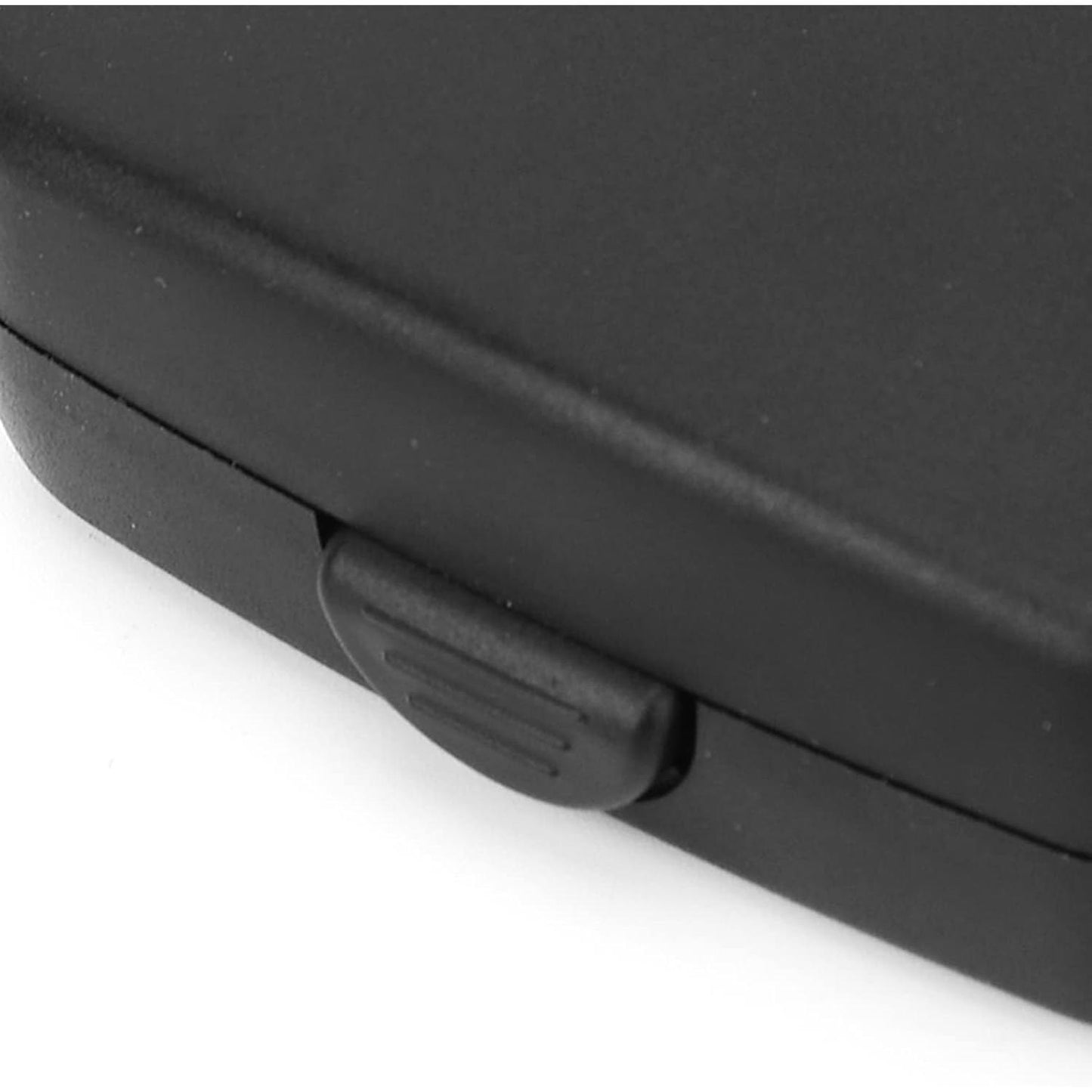 Portable Hard Case, Behind The Ear Drop Resistance BehindtheEar Storing Aids Protection, Waterproof Protective Storage Box Black for Outdoor Travel