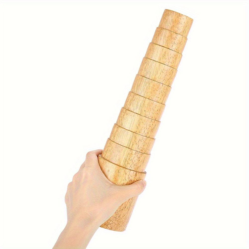 Jewelry Deformation Repair Tool Round Wooden Step Bangle Mandrel Sizer Adjust Bracelet Adjuster