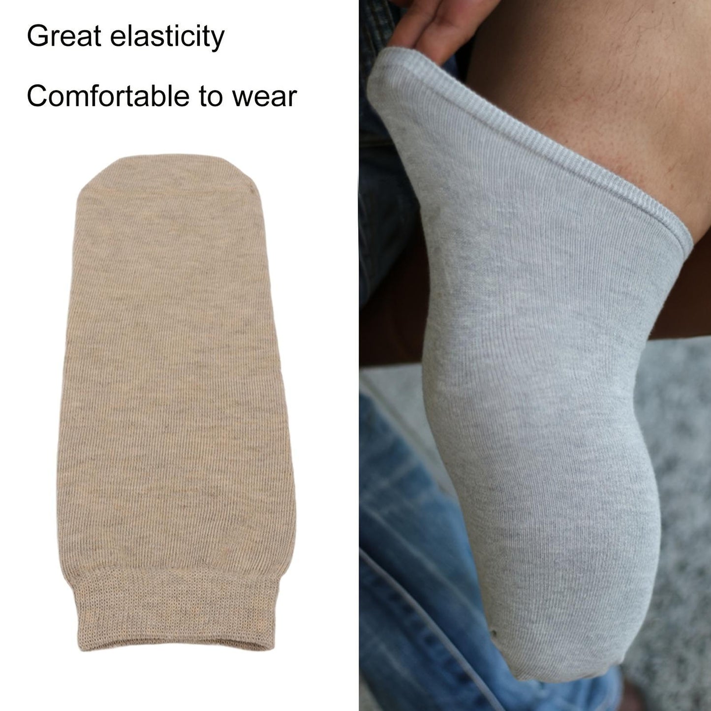 5pcs Stump Socks Set, Stump Shrinker Limb Compression Amputee Care Portable Soft Breathable Elastic Cotton Protective Amputee Socks Limb Compression For Daily Life - Fine Knitting, Stretch Socks, Lightweight, Easy To Carry, Cotton Fabric