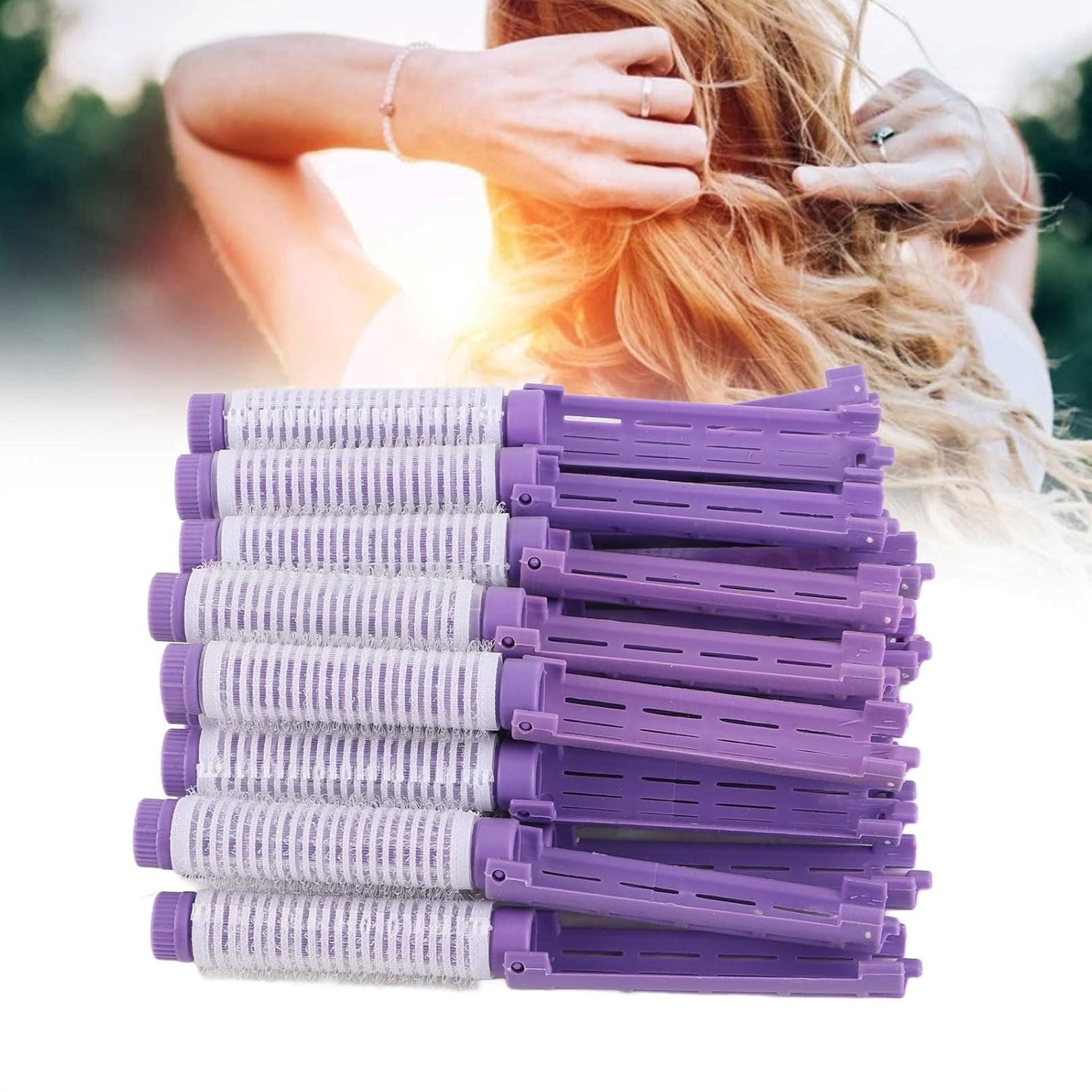 20pcs Hair Perm Rods Set - Curling Rollers for Salon-Quality Hairdressing at Home