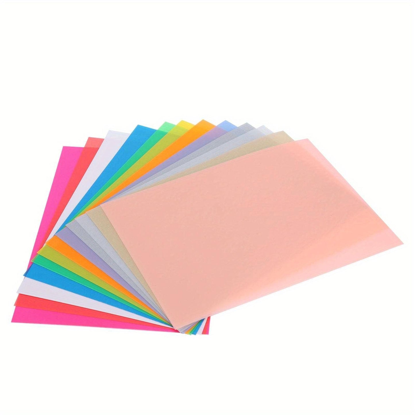 12Pcs Heat Shrink Film Sheets Colorful DIY Keychain HandMade Accessories 5.71x7.87inch