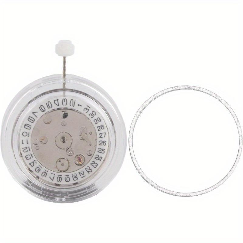 Watch Accessories, 2813 Watch Movement Watch Tools Automatic Mechanical Watch Movement Replacement Part White