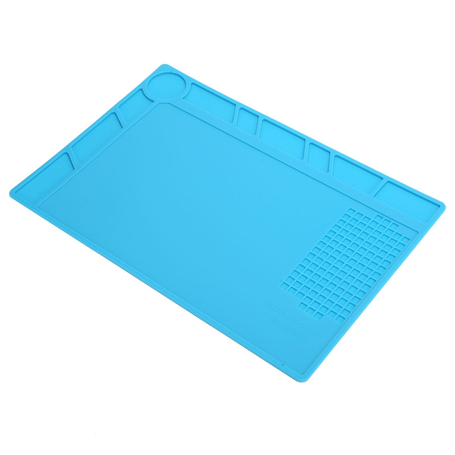 LYUMO Soldering Mat,Watch Repair Pad Rubber Soldering Station Mat Non‑Slip Anti‑Static Watchmaker Tool,Repair Pad