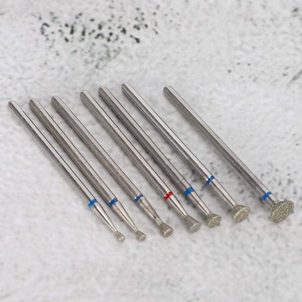 Nail Grinding Head,Multi-Functional Nail Art Manicure Drill Bits Electric Manicure Grinding Head Tool for Nail Polishing Machine (NO.03)