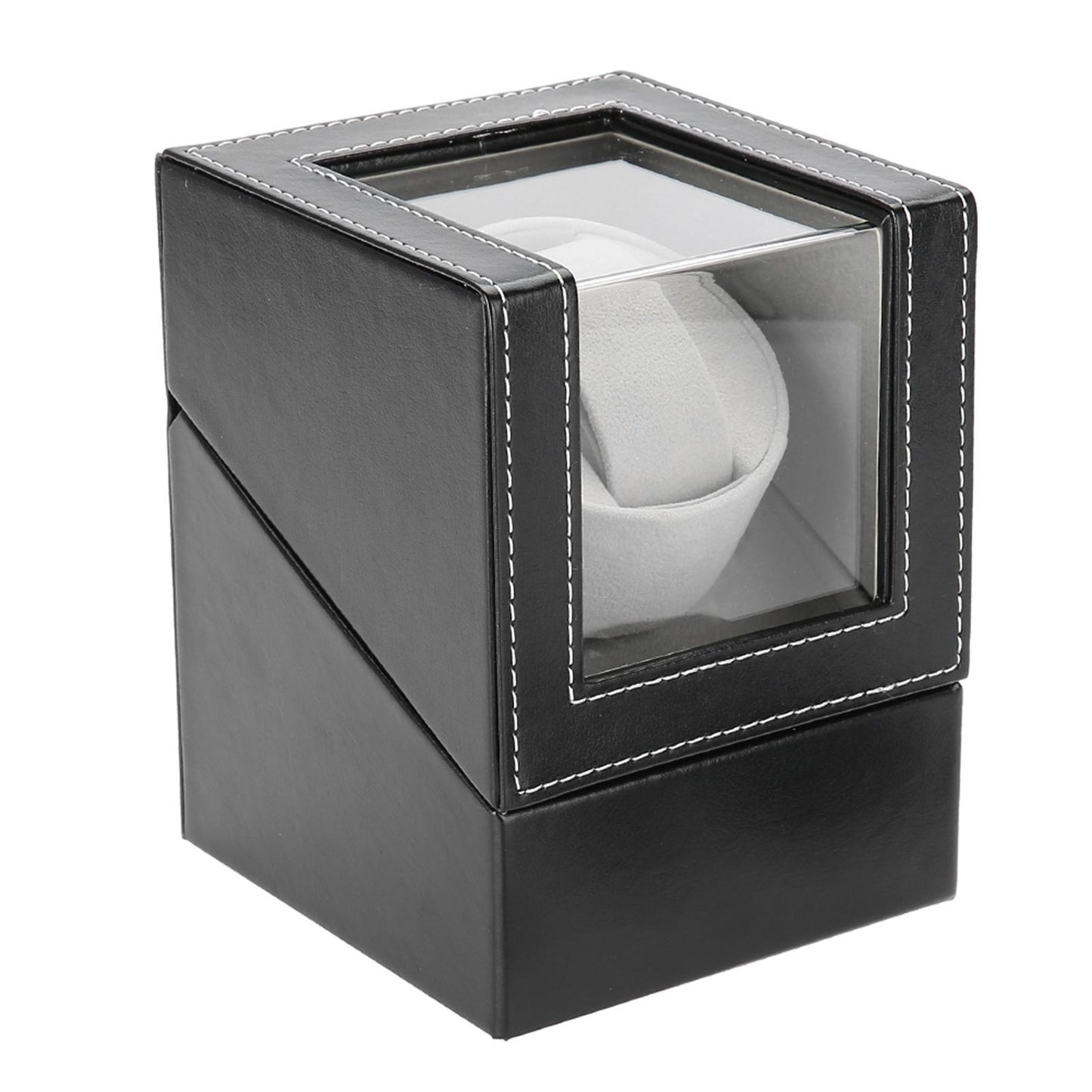 Single Watch Winder Holder Display Storage Automatic Mechanical Watch Box