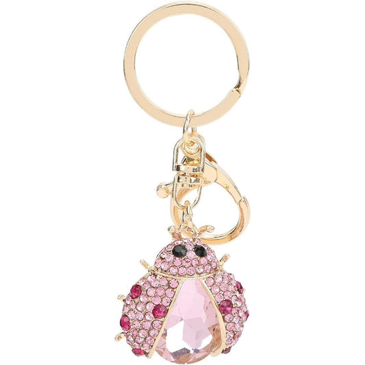 Keychain Keyring Charm Pendant, Car Key Chains Cute Purse Charm Metal Bling Key Ring for Women Girls