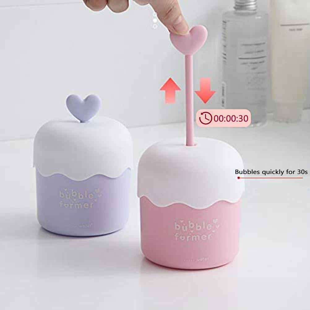 Foam Bubble Maker Cleanser Foamer Cup Facial Cleanser Foam Maker Cup Cute Skin Care Tools