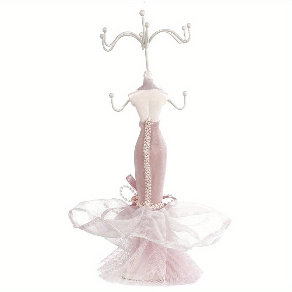 Model Dress High Heeled Shoes Earring Necklace Ring Jewelry Holder Stand Display