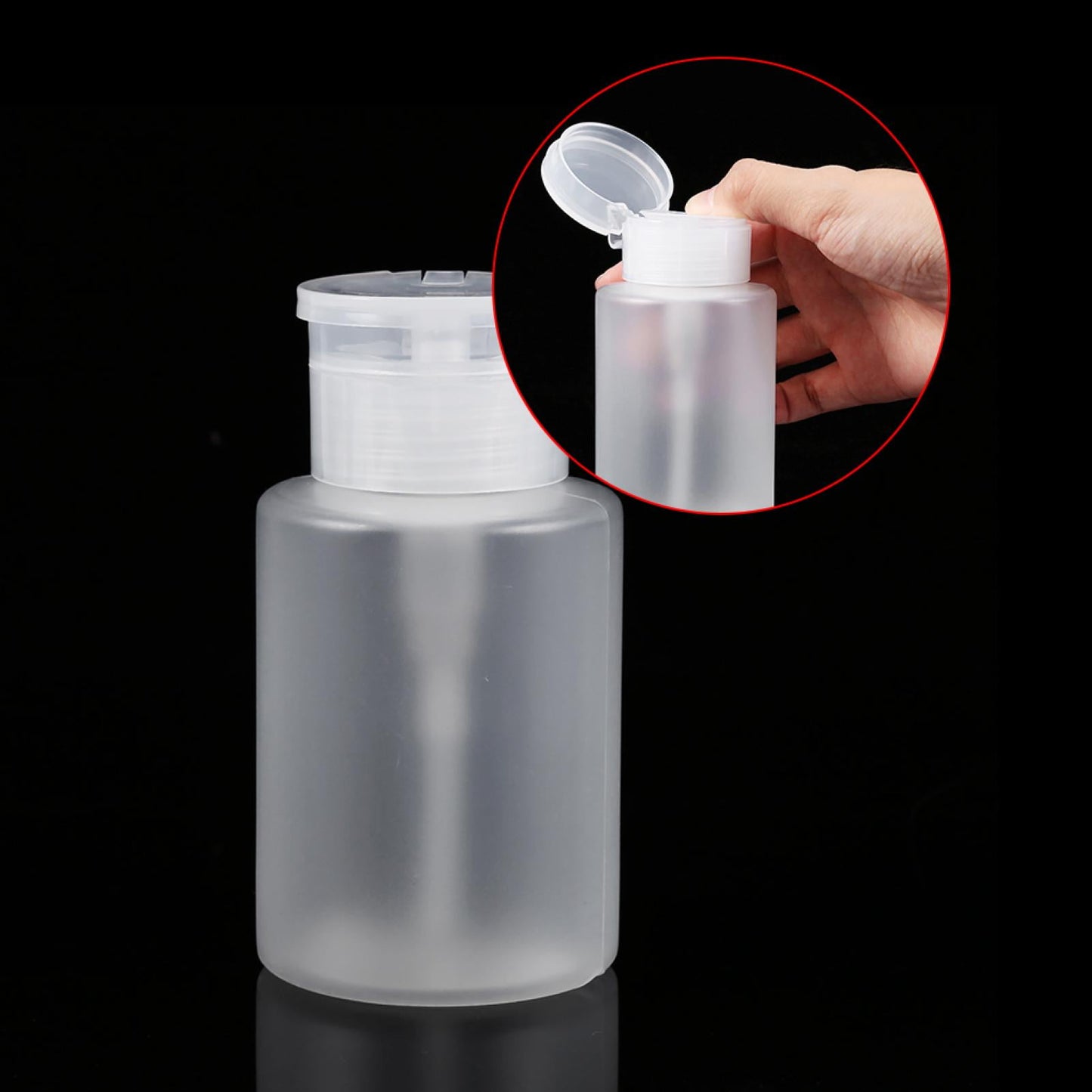 120ML Liquid Remover Bottle, Nail Dispenser For Nail Art, Acrylic, Alcohol, And Cleaner