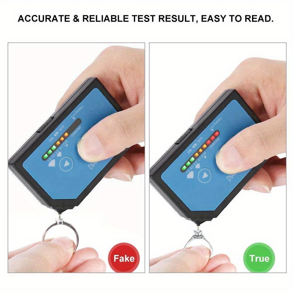 New Generation Diamond Diamond Selector Iii Practical Portable Jewelry Test Selection Diamond Tester Jewelry For Diamond Testers Tool Meter Device With Led Indicator