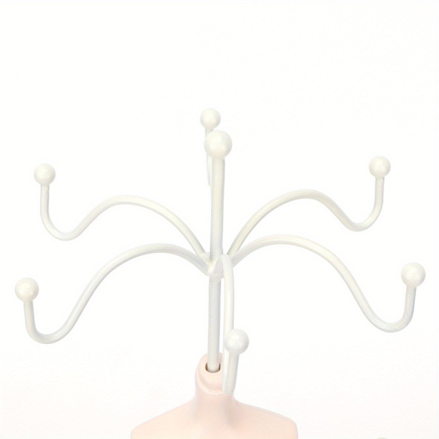 Stylish Necklace Display Stand Model Shaped Jewelry Earrings Storage HolderRack for Home and Boutique Use, Craft Fair Necklace Display Stand SyntheticMaterial Durable