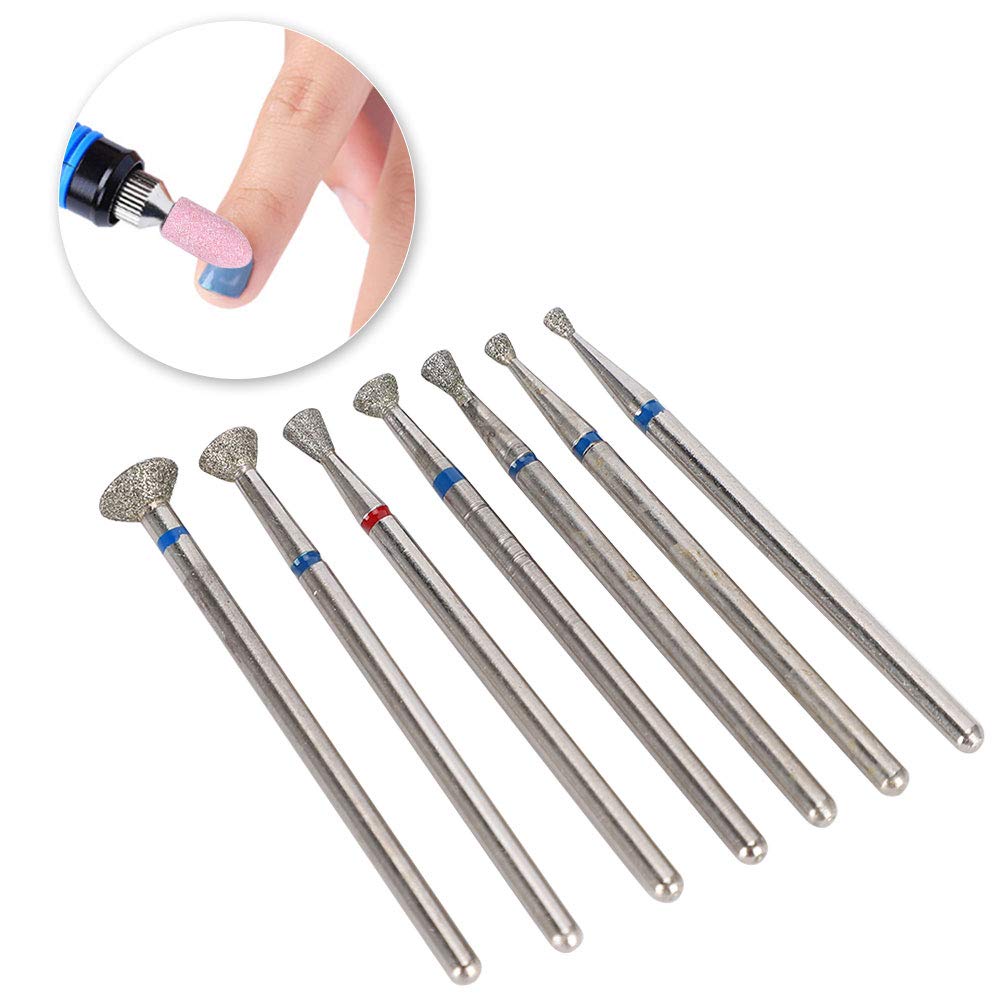 Multi-Functional Nail Art Manicure Drill Bits Electric Manicure Grinding Head Tool for Acrylic Gel Nails Cuticle Manicure Pedicure(# 03)