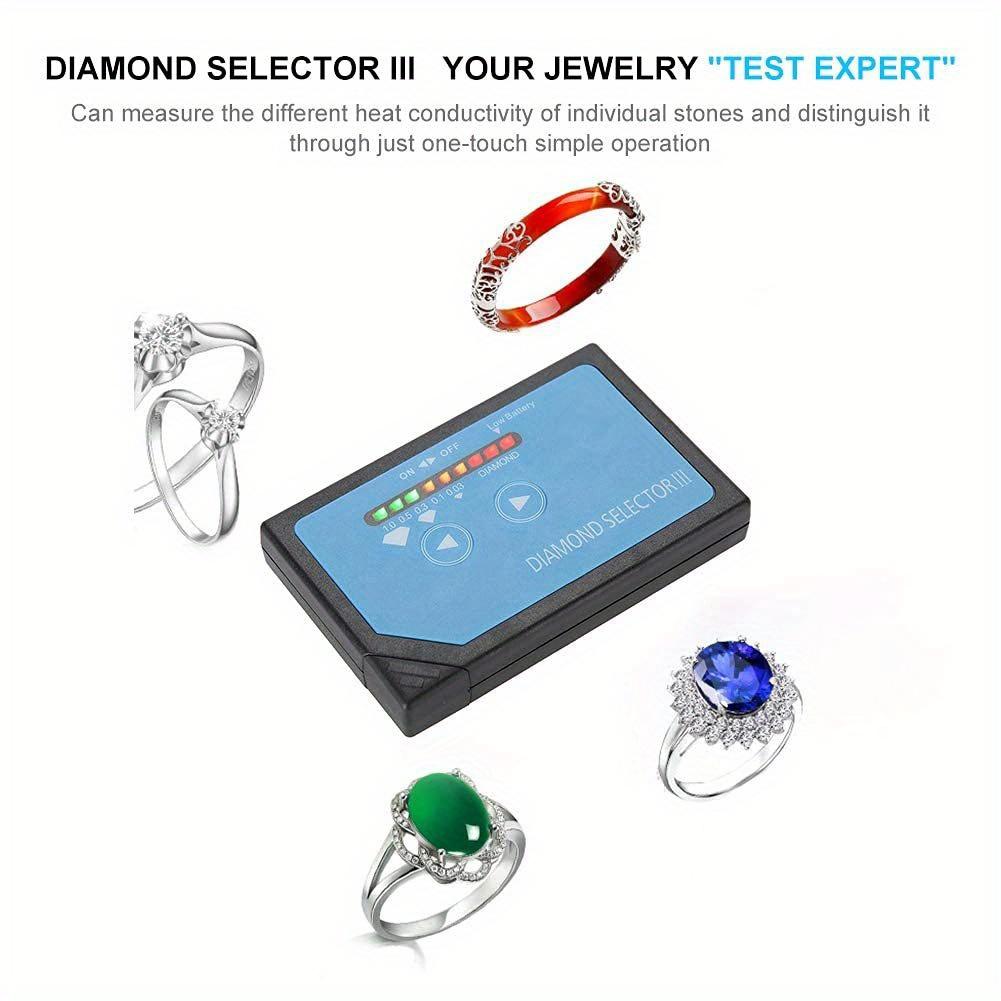 New Generation Diamond Diamond Selector Iii Practical Portable Jewelry Test Selection Diamond Tester Jewelry For Diamond Testers Tool Meter Device With Led Indicator