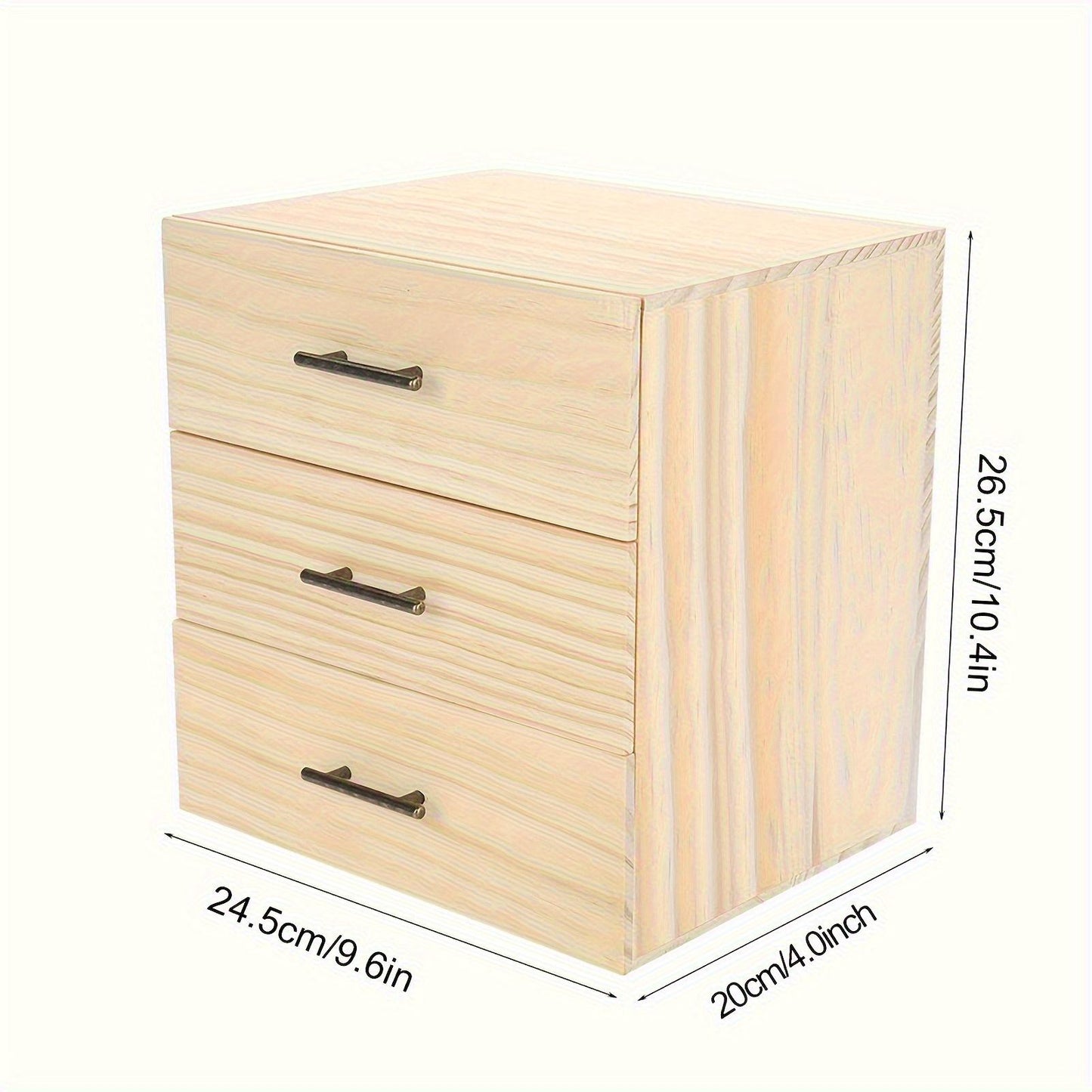 90 Slots Three Tiered Essential Oil Bottle Container Wooden Storage Case Box Organizer