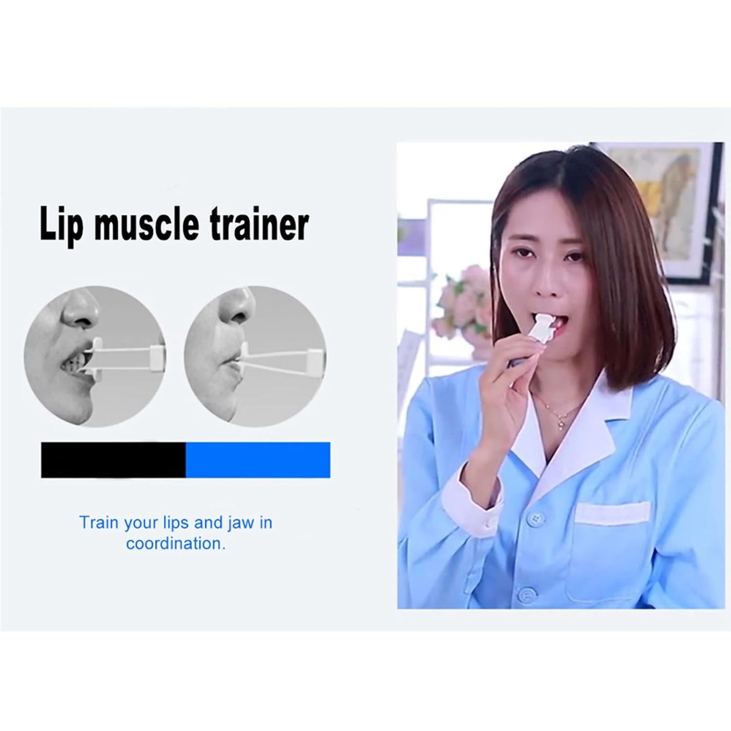 Mouth Trainer, 5Pcs/Set Oral Lips Muscle Perceiving Brush Health Care - Best Facial Body Toning Devices For Treatments & Masks Facial-Treatments-And-Masks Exerciser Mouth Trainer