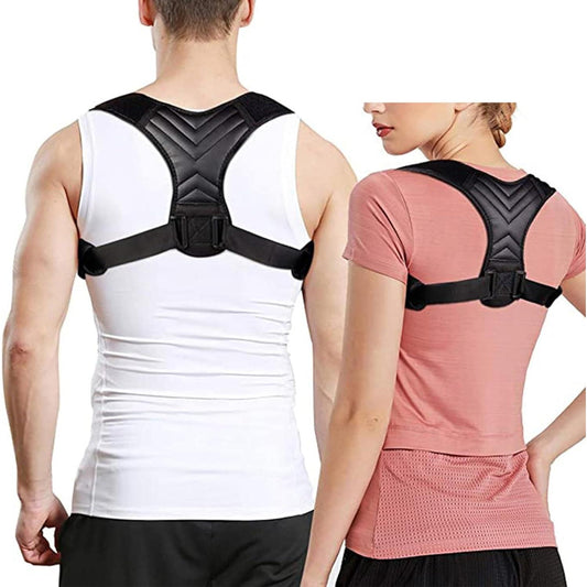 Posture Corrector Back Brace - Adjustable Breathable Support Belt for Men and Women, Hunchback and Scoliosis Relief