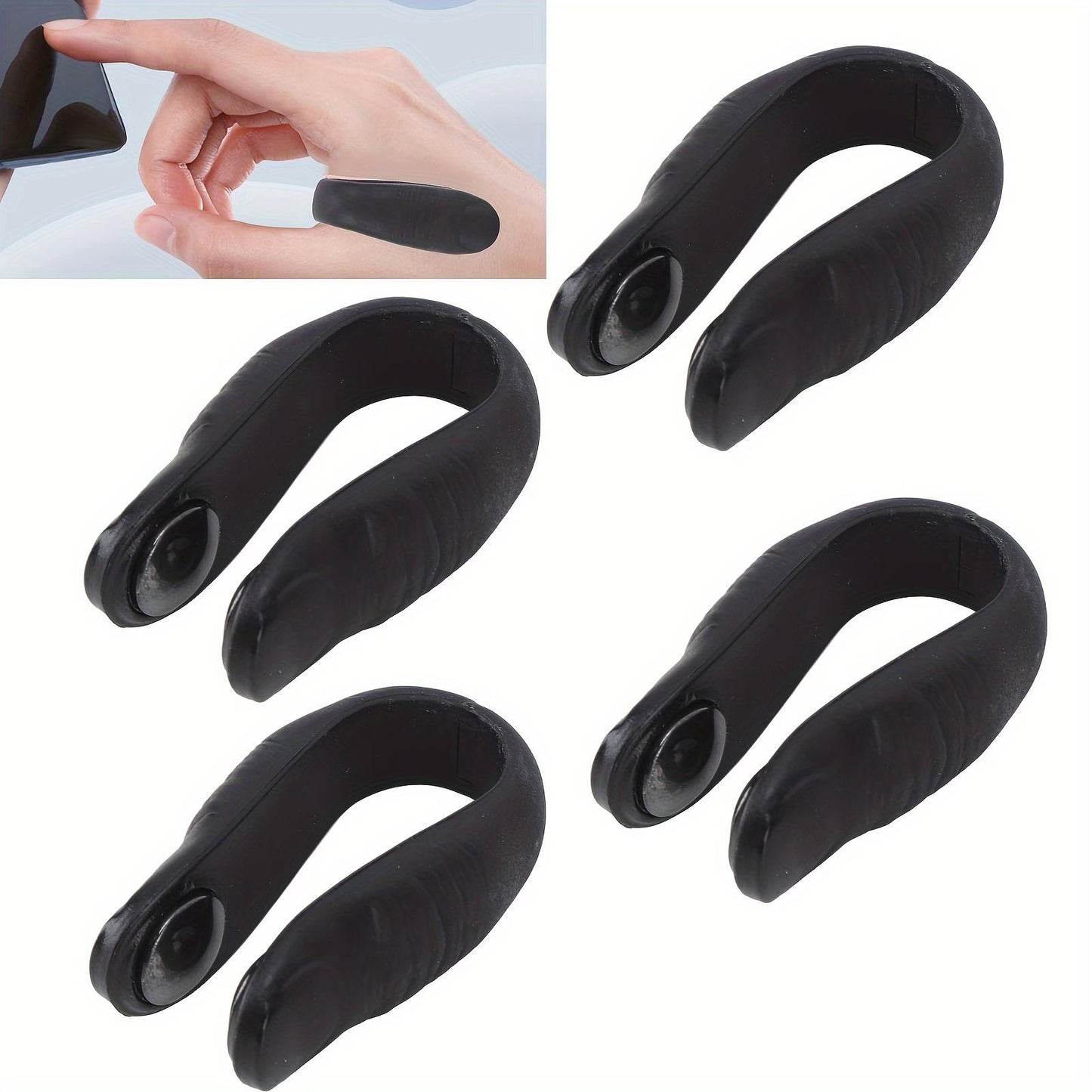 4pcs Acupressure Hand Pressure Point Clip Stress Reduction Wearable Magnets Headache Migraine Relief Clip