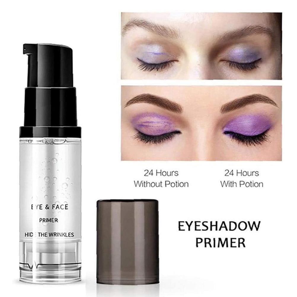 1 Bottle Eye Primer Makeup Eye Shadow Base Clear Waterproof Eyeshadow Primer