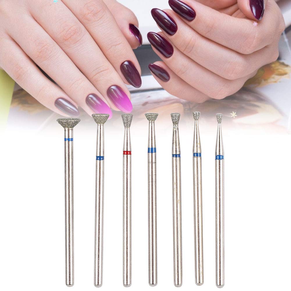 Multi-Functional Nail Art Manicure Drill Bits Electric Manicure Grinding Head Tool for Acrylic Gel Nails Cuticle Manicure Pedicure(# 03)