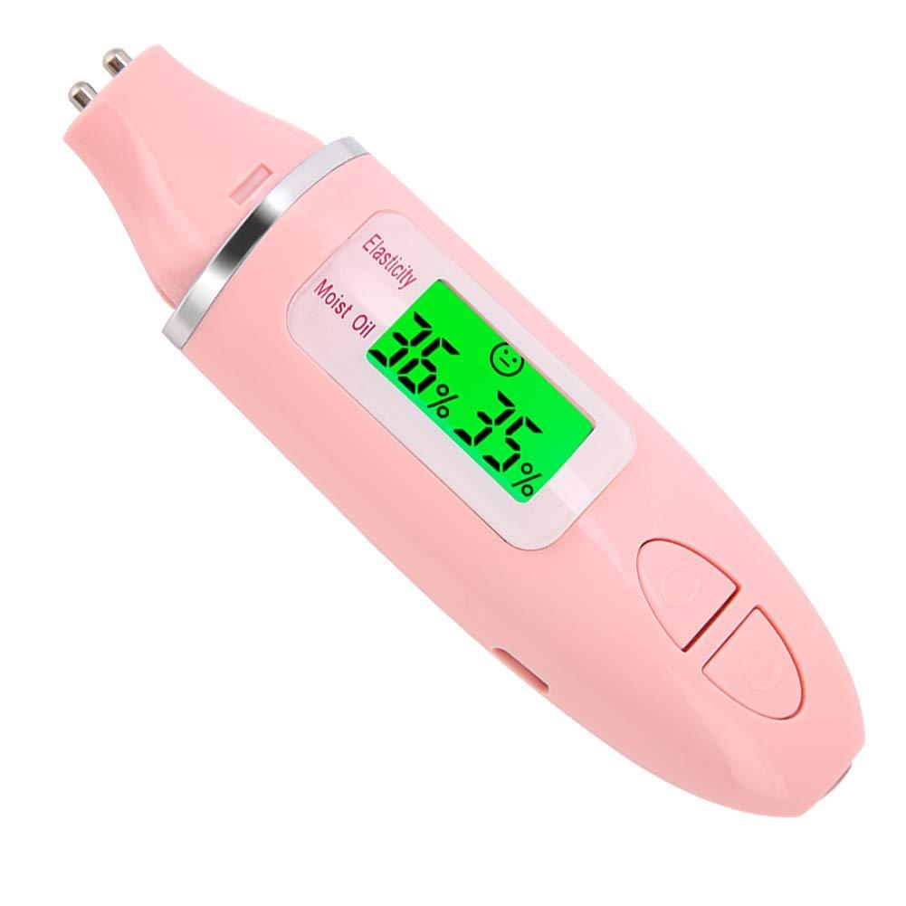 Detector For Face, Skin Analyzer Machine Professional, Digital Skin Oil Sensor, Skin Analyzer Tester Water Oil Monitor LCD Display Monitoring Meter for Face and Body