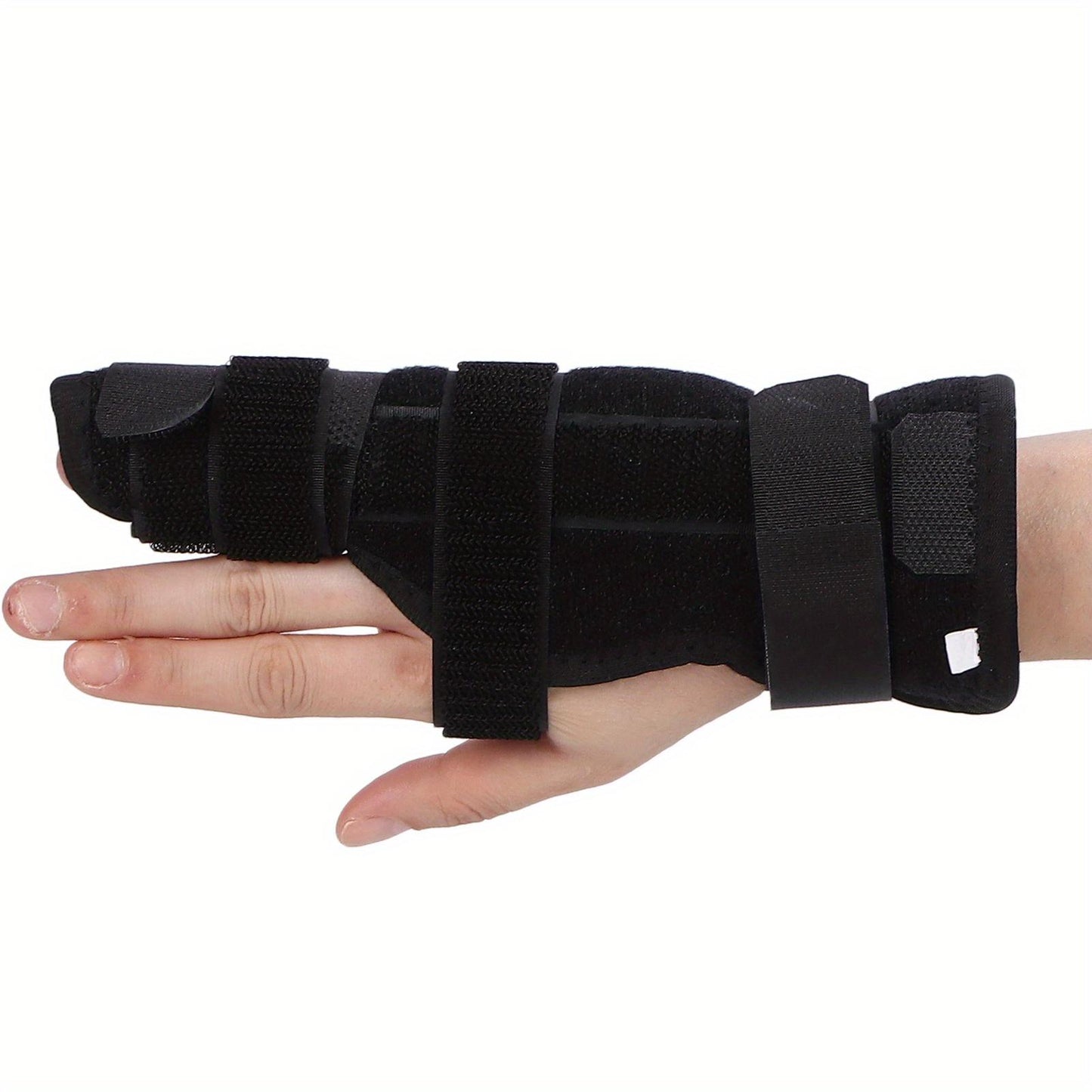 Finger Brace Adjustable Splint Comfortable Hand Support Breathable Relief Stabilizer for Broken FingersL