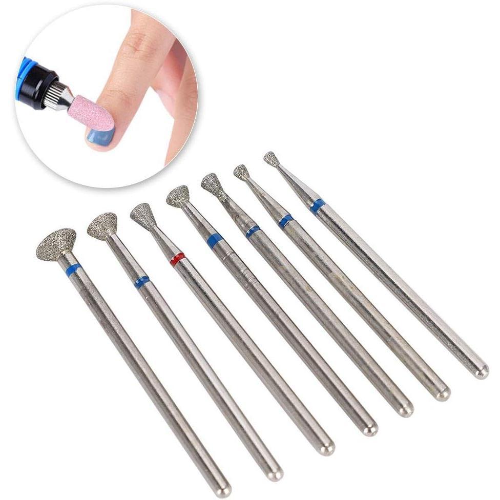 Nail Grinding Head,Multi-Functional Nail Art Manicure Drill Bits Electric Manicure Grinding Head Tool for Nail Polishing Machine (NO.03)