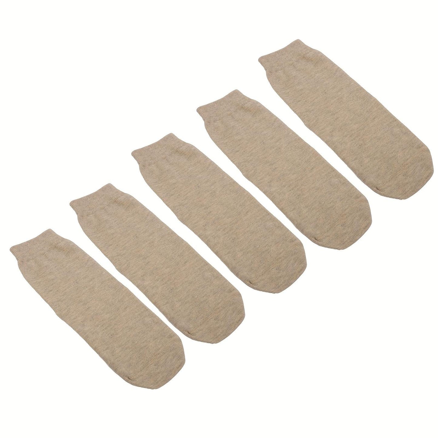 5pcs Stump Socks Set, Stump Shrinker Limb Compression Amputee Care Portable Soft Breathable Elastic Cotton Protective Amputee Socks Limb Compression For Daily Life - Fine Knitting, Stretch Socks, Lightweight, Easy To Carry, Cotton Fabric