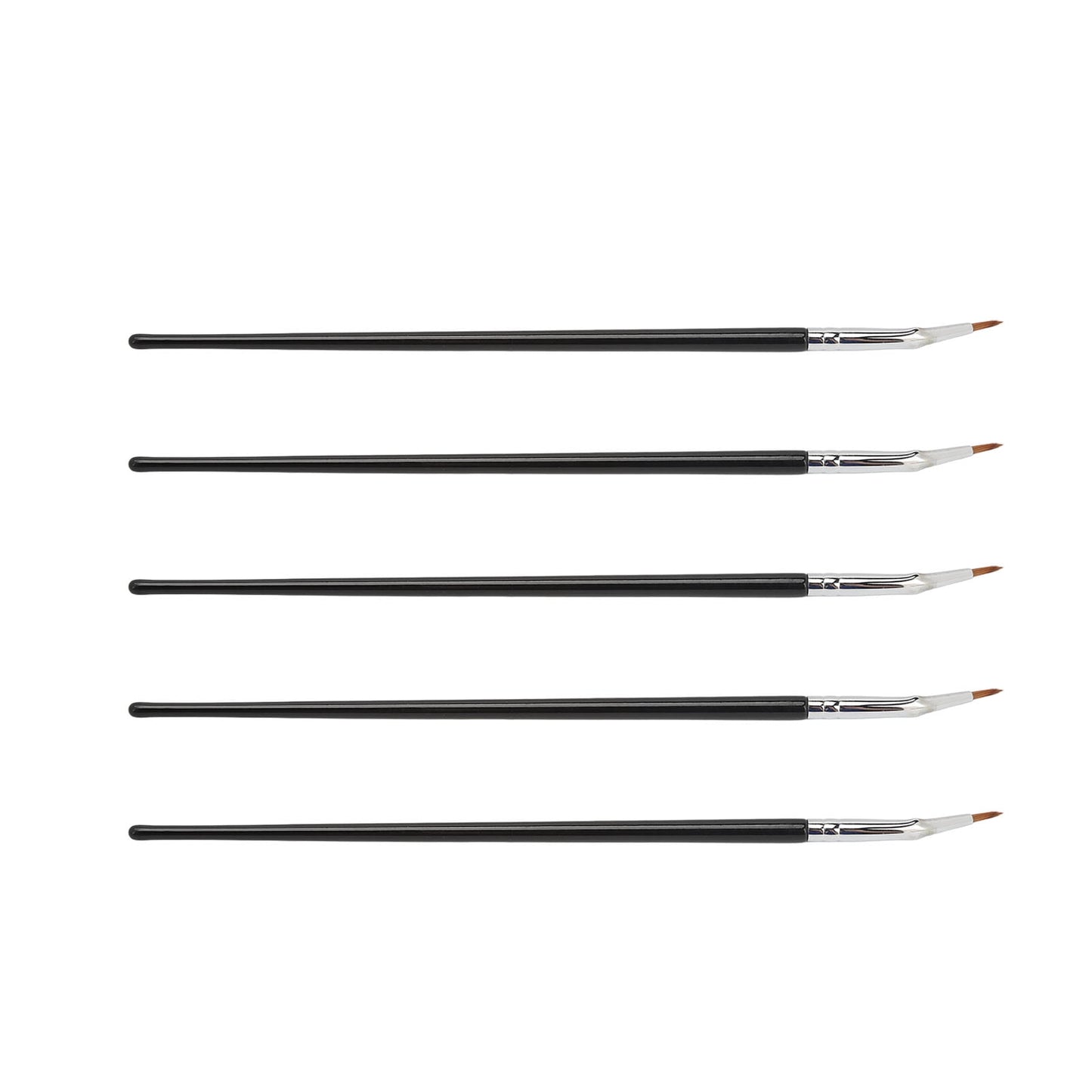 5pcs Bent Eyeliner Brush Multifunctional Makeup Angled Eyeliner Brushes Cosmetic Tool for Concealer