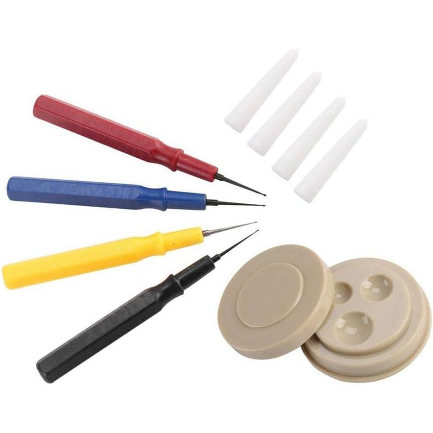 1Set Watch Repair Tool Kit 4 Different Size Oiler Pen Needle With 1 Oil Cup For Watchmaker Watches Clocks Repair