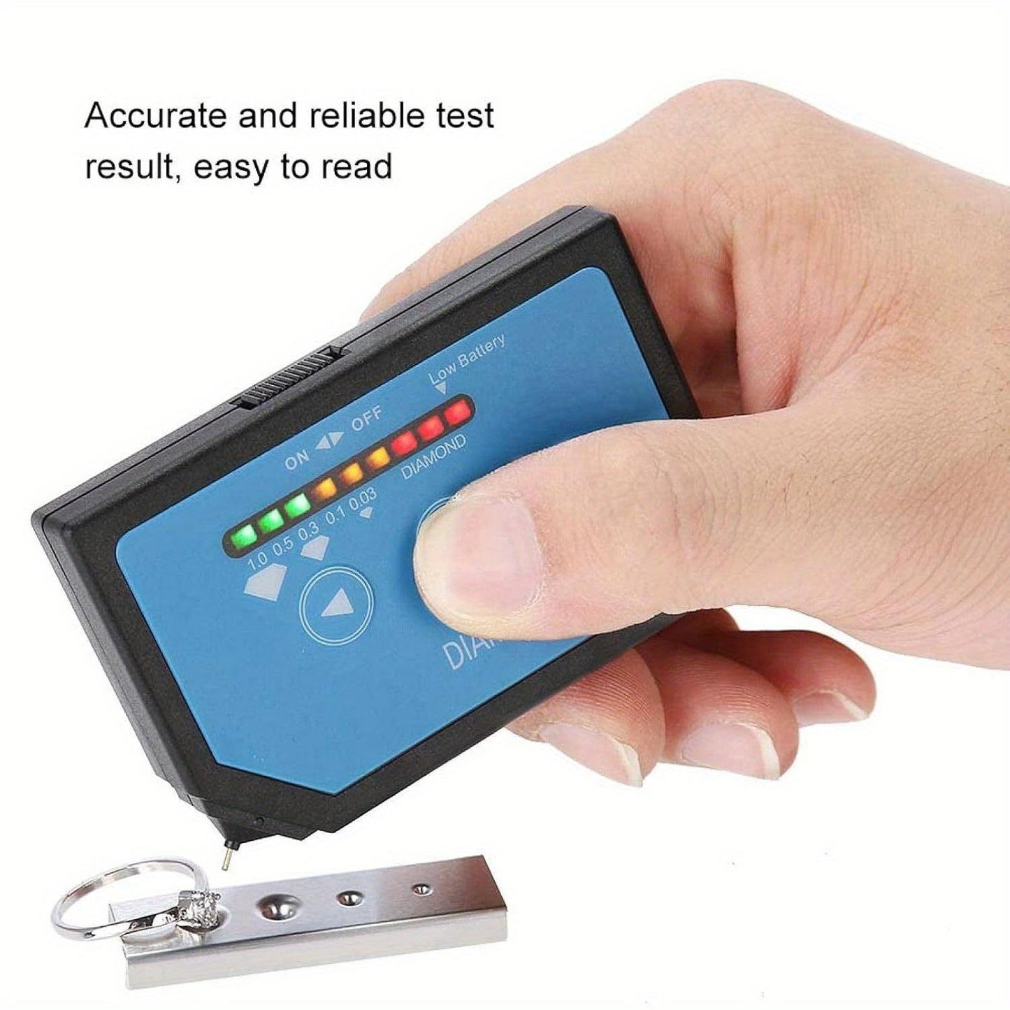 New Generation Diamond Diamond Selector Iii Practical Portable Jewelry Test Selection Diamond Tester Jewelry For Diamond Testers Tool Meter Device With Led Indicator